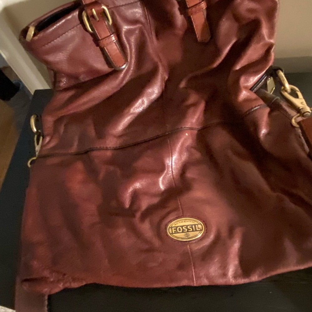 Fossil Authentic Saddle Bag - image 2